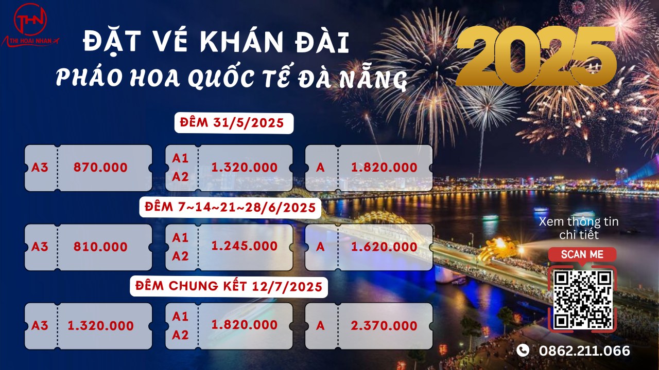 Lễ hội pháo hoa 2025 - thi hoai nhan travel