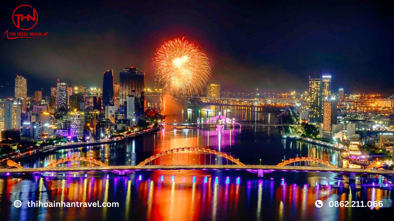lễ hội pháo hoa đà nẵng 2025 - thi hoài nhân travel