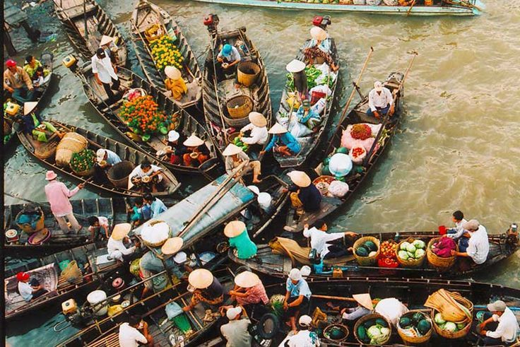 CHỢ NỔI CÁI RĂNG - DU LỊCH MIỀN TÂY
