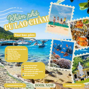 DAILY TOUR CÙ LAO CHÀM – 1 NGÀY KHÁM PHÁ THIÊN ĐƯỜNG BIỂN ĐẢO HOANG SƠ