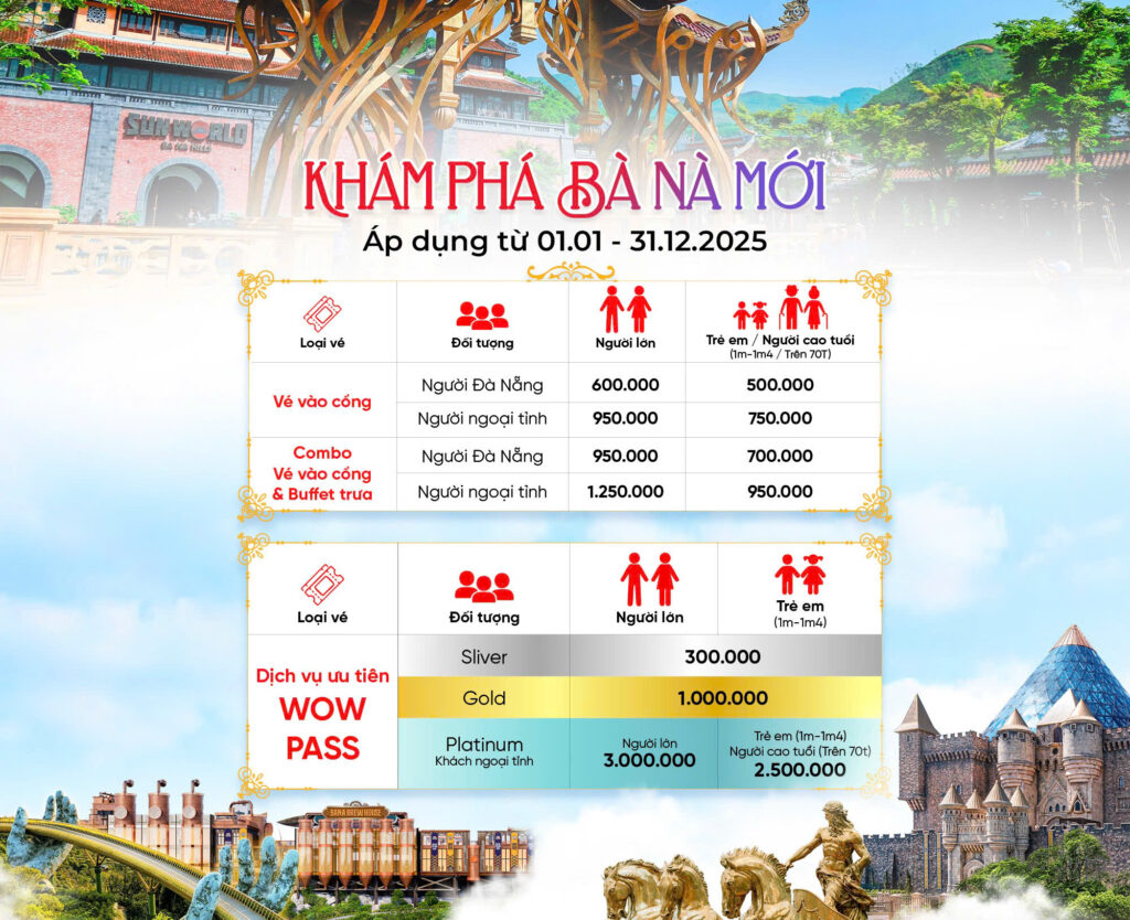 ưu đãi Bà Nà Hills
